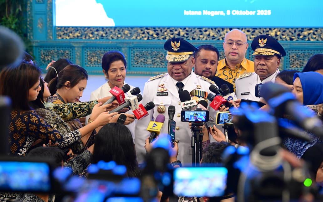 Resmi Dilantik, Ini Komitmen Gubernur Papua Matius Fakhiri 